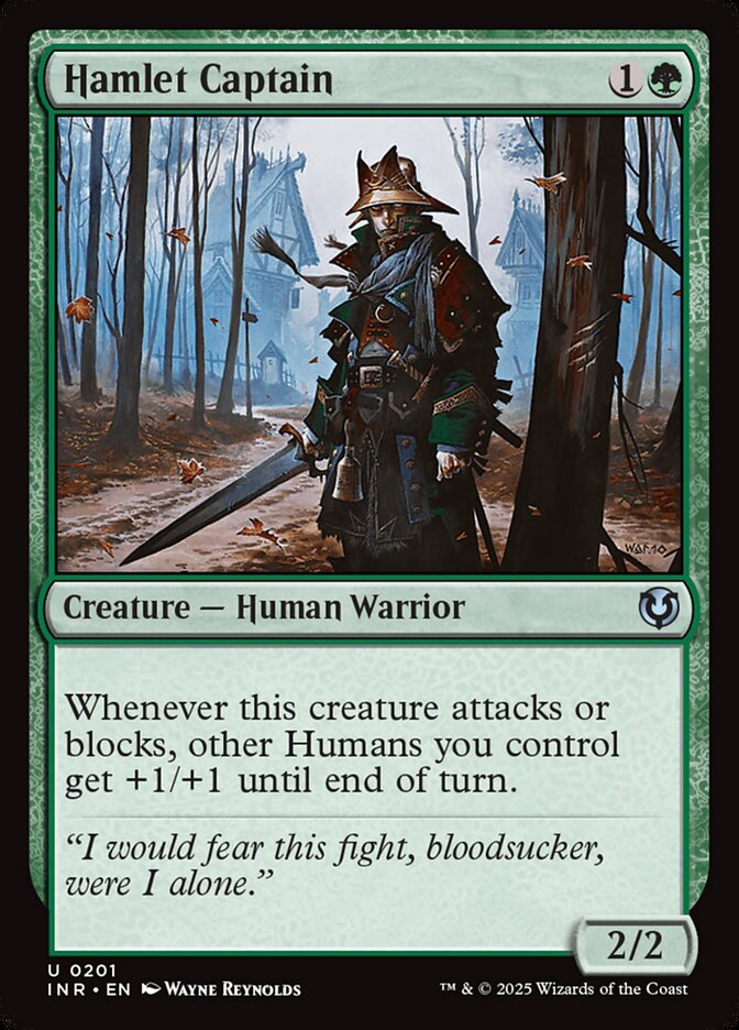 Hamlet Captain — Innistrad Remastered 201/495