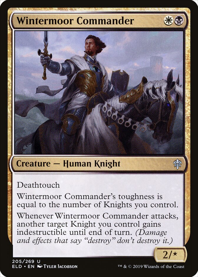 Wintermoor Commander — Throne of Eldraine 205/398