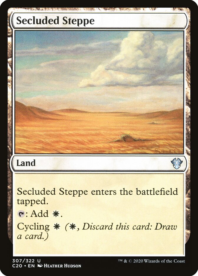 Secluded Steppe — Commander 2020 307/322
