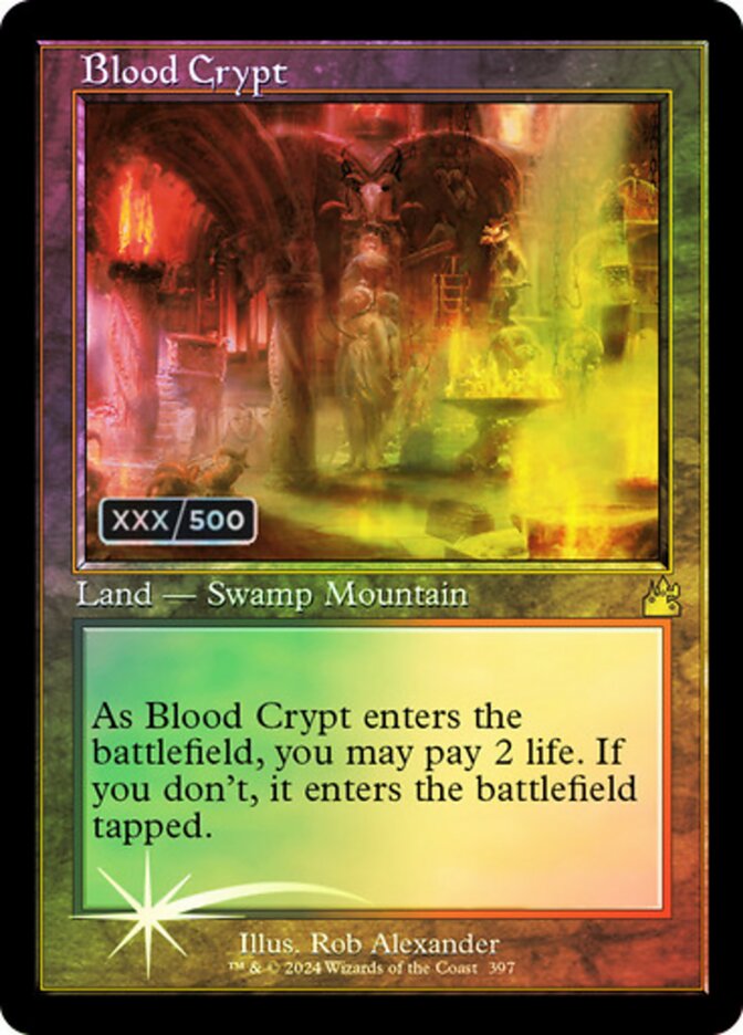 Blood Crypt — Ravnica Remastered 397z/531