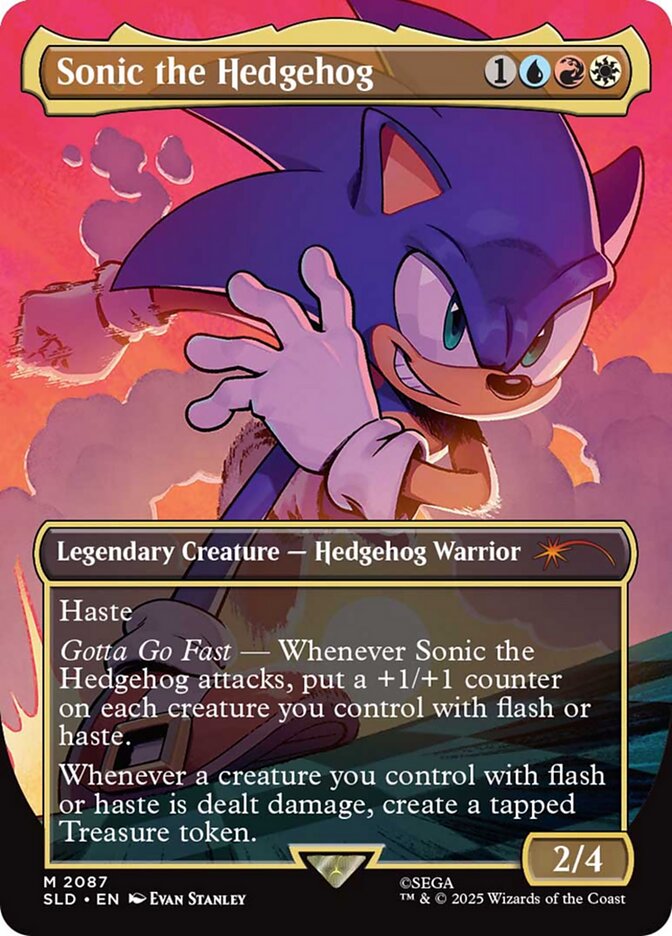 Sonic the Hedgehog — Secret Lair Drop 2087/2754