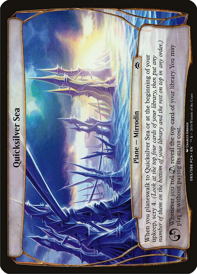 Quicksilver Sea — Planechase Anthology Planes 65/86