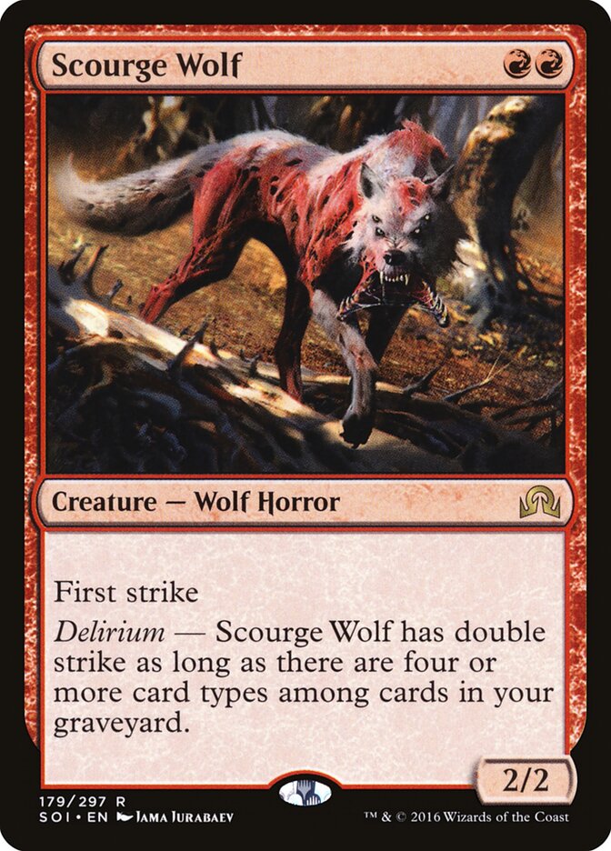 Scourge Wolf — Shadows over Innistrad 179/297