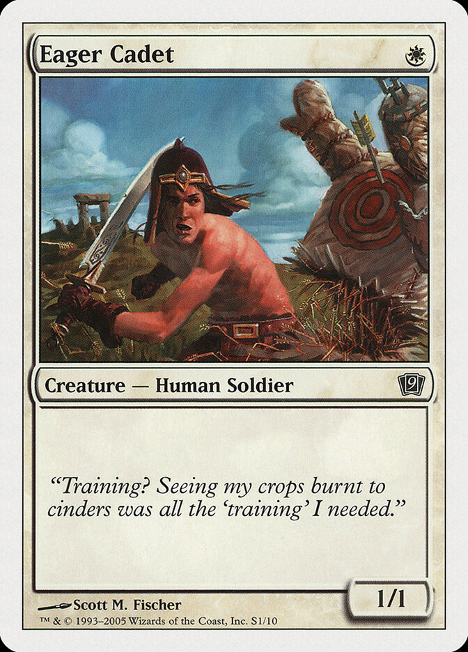 Eager Cadet — Ninth Edition S1/709