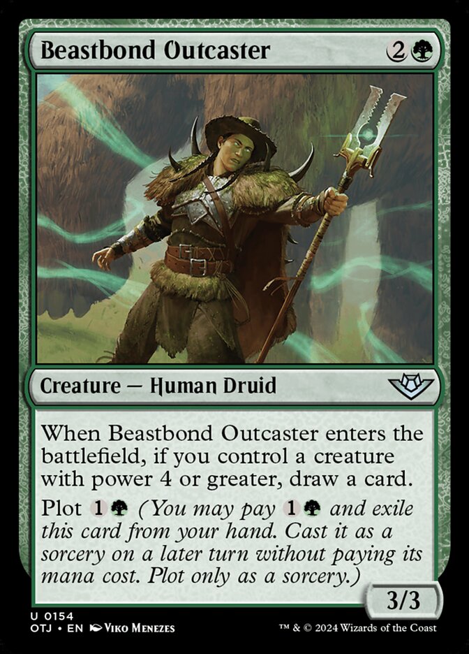 Beastbond Outcaster — Outlaws of Thunder Junction 154/374