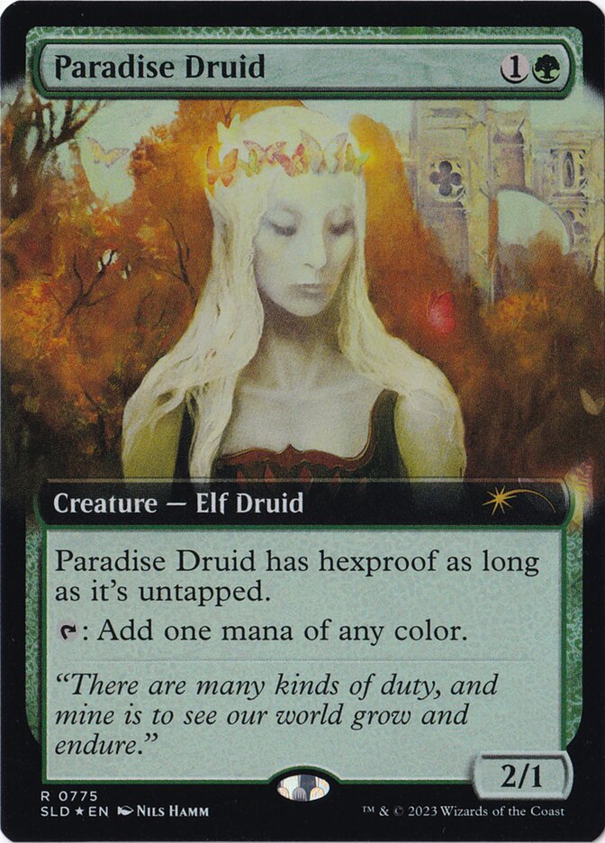 Paradise Druid — Secret Lair Drop 775/2754