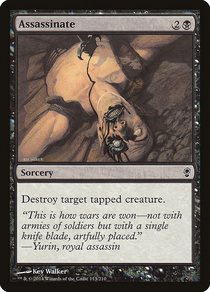 Assassinate — Conspiracy 113/210