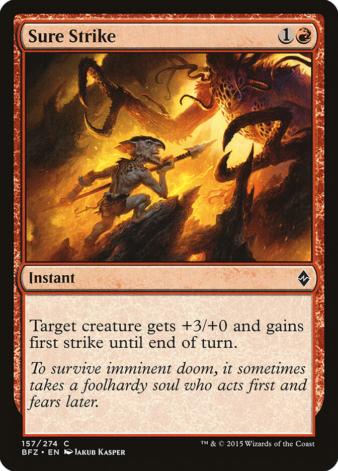 Sure Strike — Battle for Zendikar 157/299