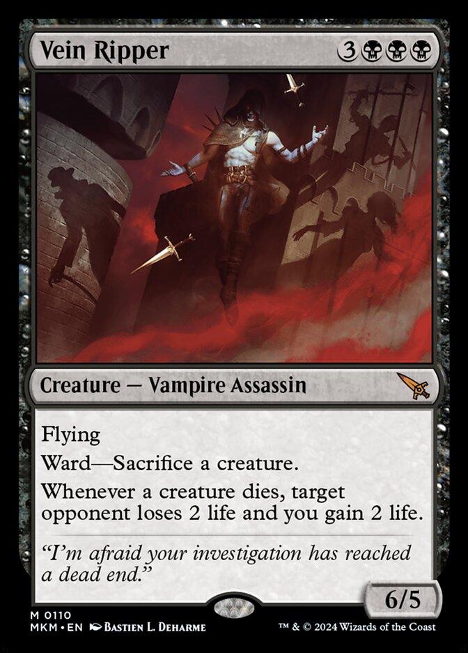 Vein Ripper — Murders at Karlov Manor 110/440