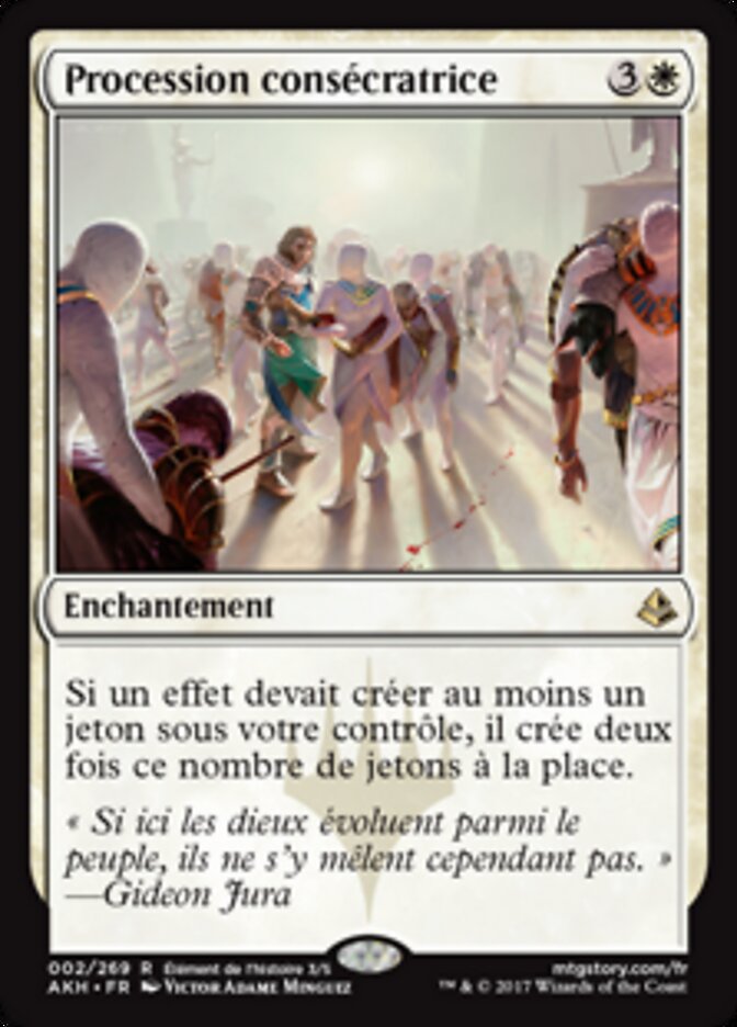 Procession consécratrice — Amonkhet 2/287