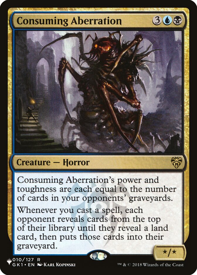 Consuming Aberration — The List GK1-10/5581