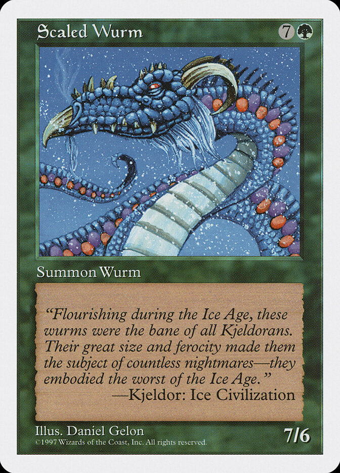 Scaled Wurm — Fifth Edition 322/455