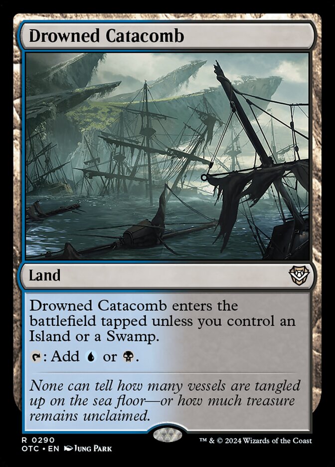 Catacombes noyées — Outlaws of Thunder Junction Commander 290/342