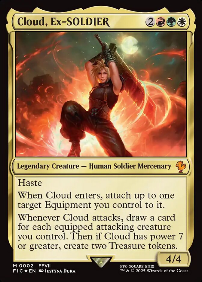 Cloud, Ex-SOLDIER — Final Fantasy Commander 2/486