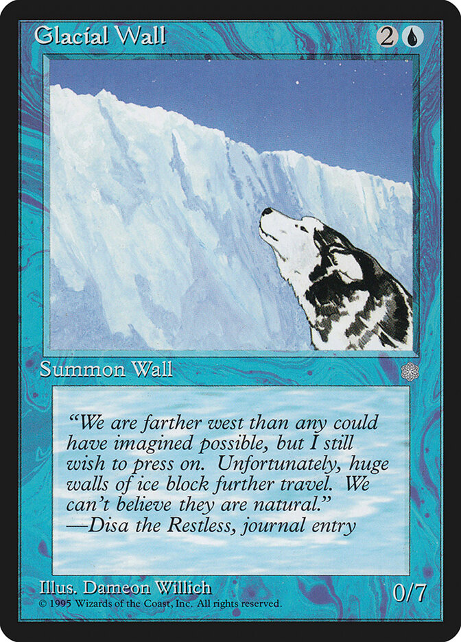 Mur glaciaire — Ice Age 71/383