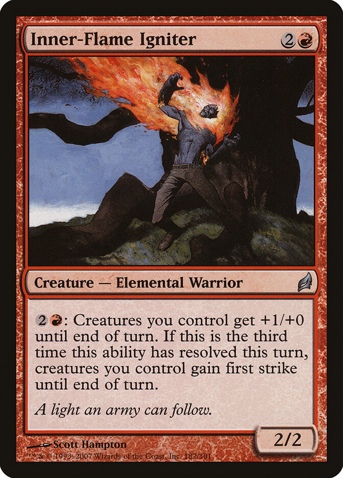 Inner-Flame Igniter — Lorwyn 182/301