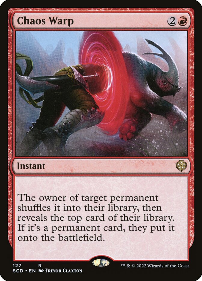 Chaos Warp — Starter Commander Decks 127/352