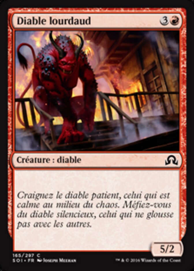 Diable lourdaud — Shadows over Innistrad 165/297