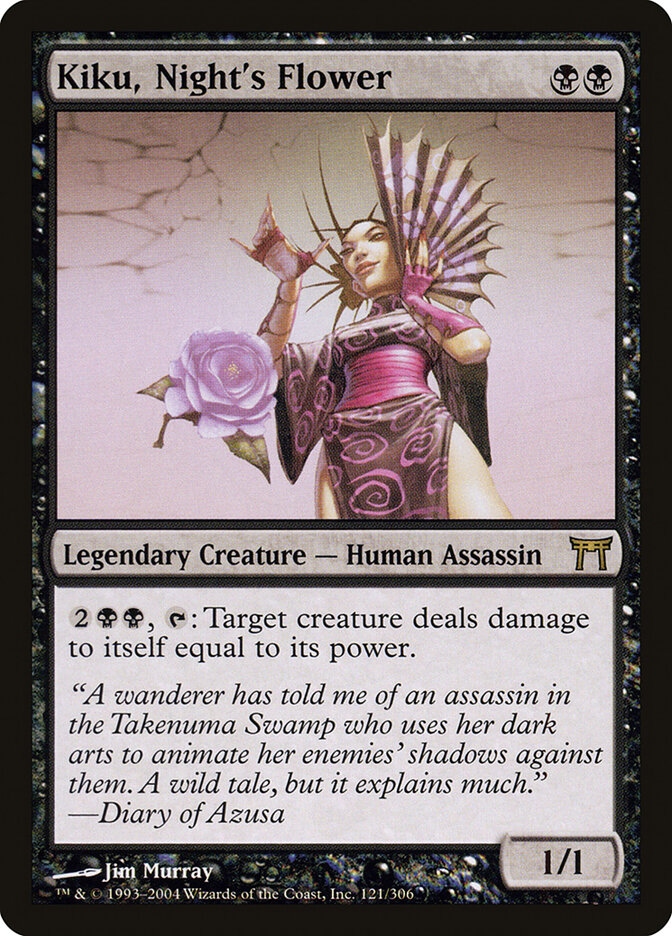 Kiku, Night's Flower — Champions of Kamigawa 121/307