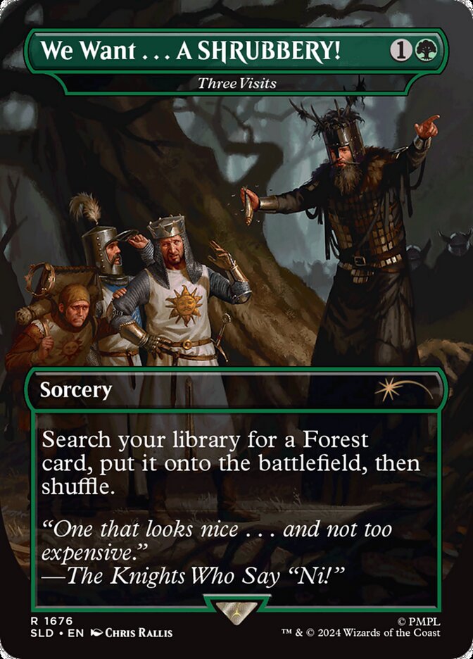 Three Visits — Secret Lair Drop 1676/2754
