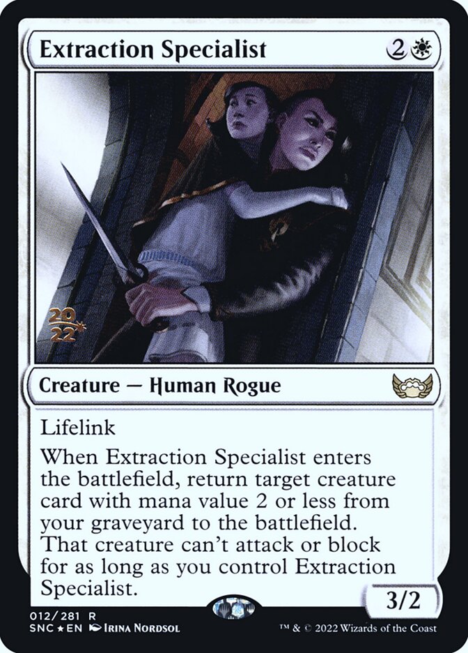Extraction Specialist — Streets of New Capenna Promos 12s/161