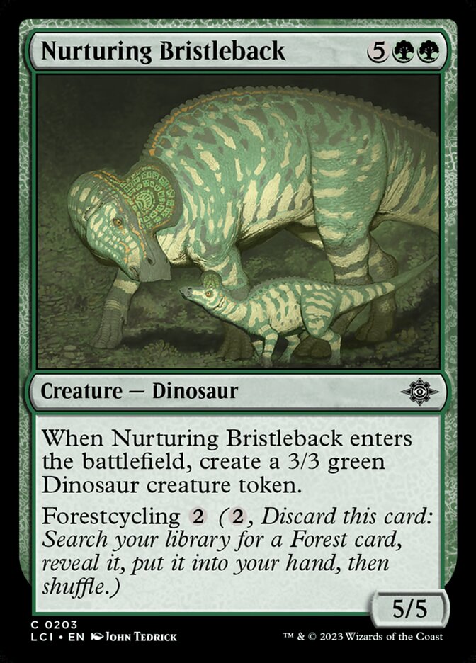Nurturing Bristleback — The Lost Caverns of Ixalan 203/416