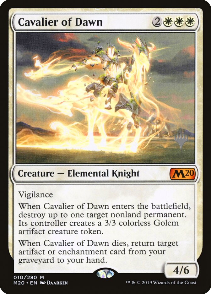 Cavalier of Dawn — Core Set 2020 Promos 10p/144