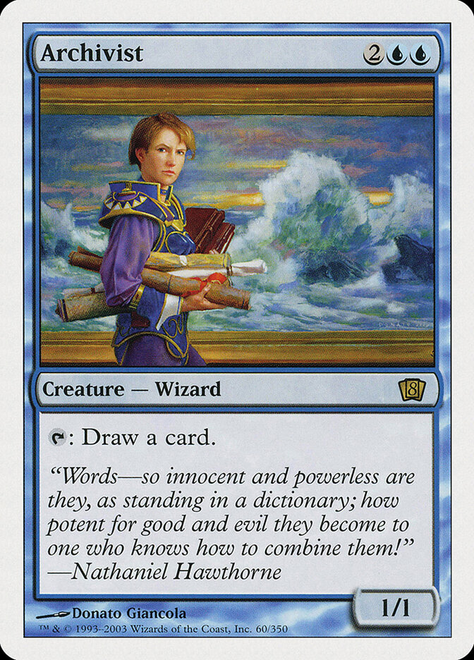 Archivist — Eighth Edition 60/710