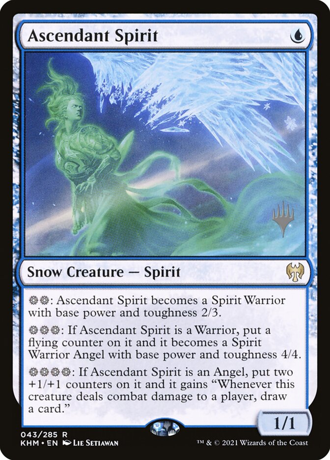 Ascendant Spirit — Kaldheim Promos 43p/158