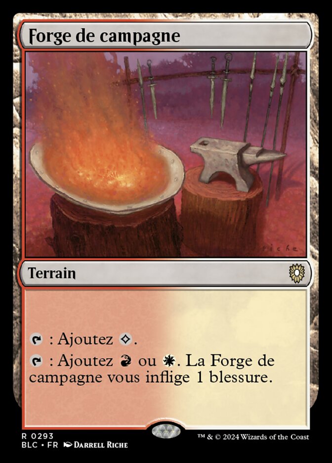 Forge de campagne — Bloomburrow Commander 293/356