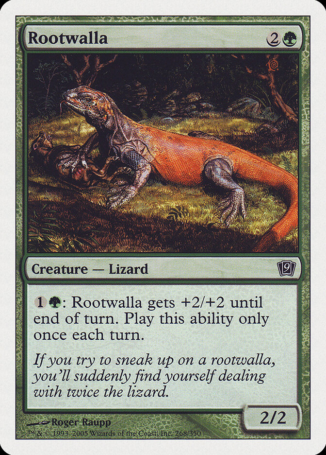 Rootwalla — Ninth Edition 268/709