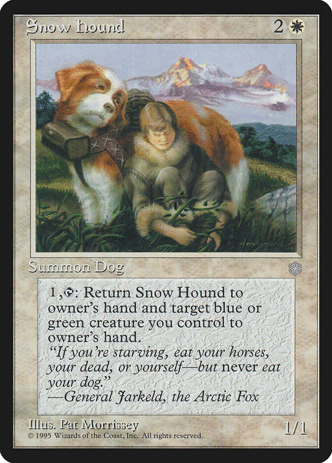 Snow Hound — Ice Age 53/383