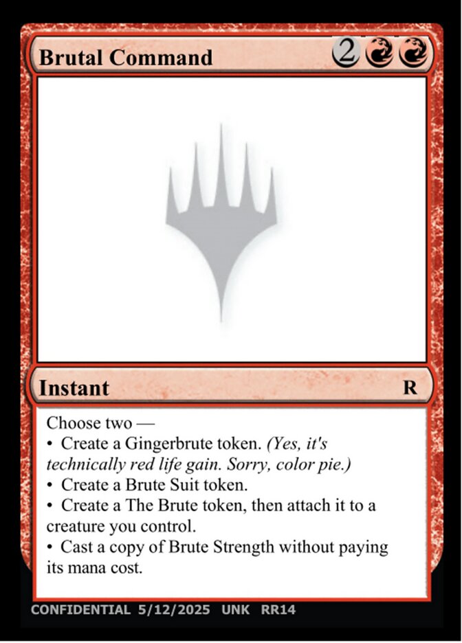 Brutal Command — Unknown Event RR14/512
