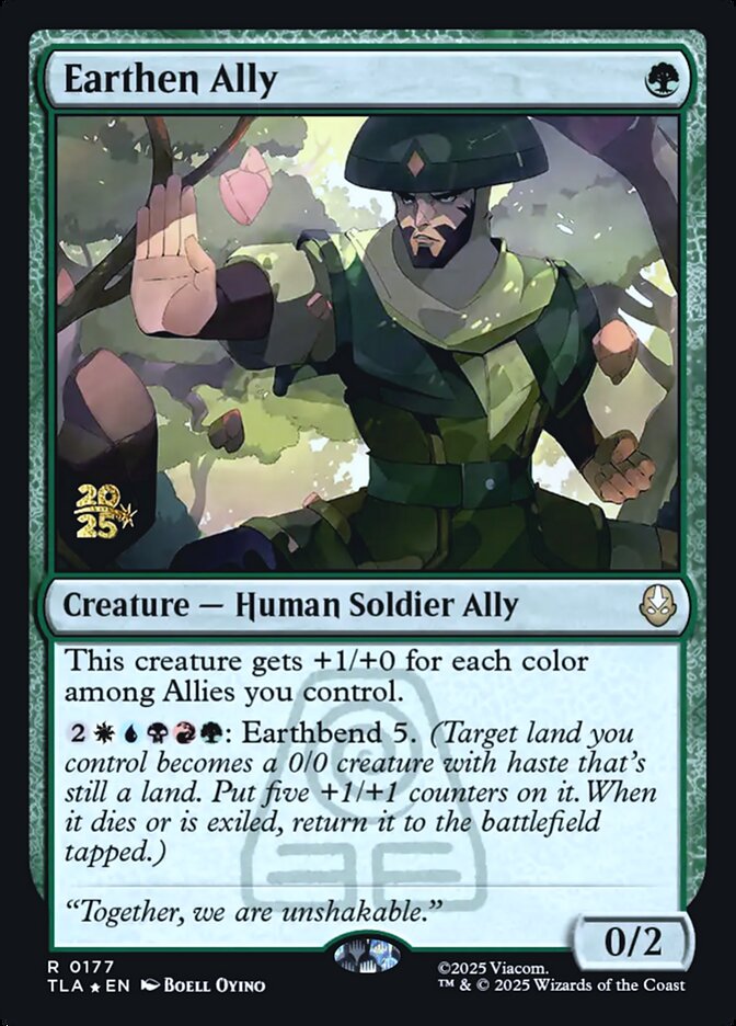 Earthen Ally — Avatar: The Last Airbender Promos 177s/80