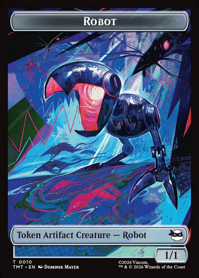 Robot — Teenage Mutant Ninja Turtles Tokens 10/10