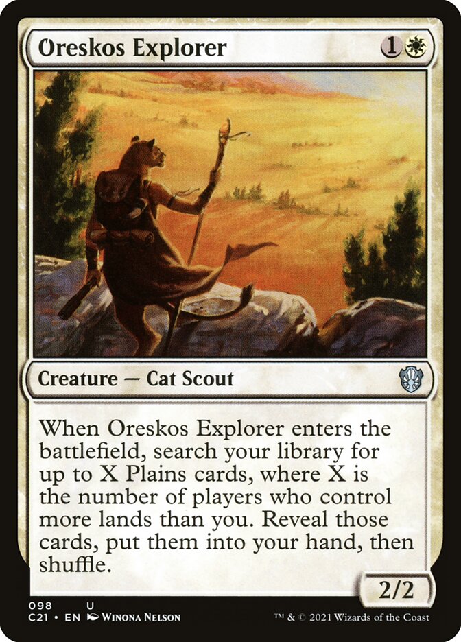 Oreskos Explorer — Commander 2021 98/409