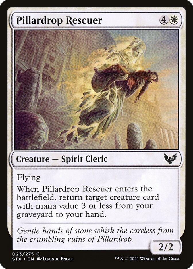 Pillardrop Rescuer — Strixhaven: School of Mages 23/393