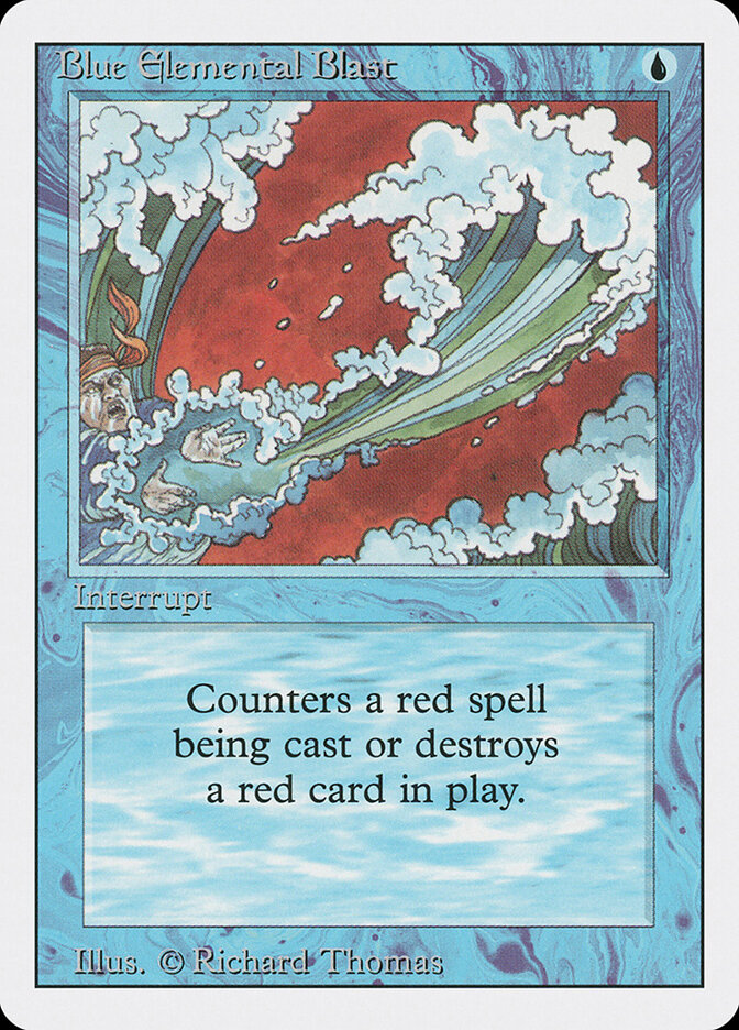 Blue Elemental Blast — Revised Edition 49/306