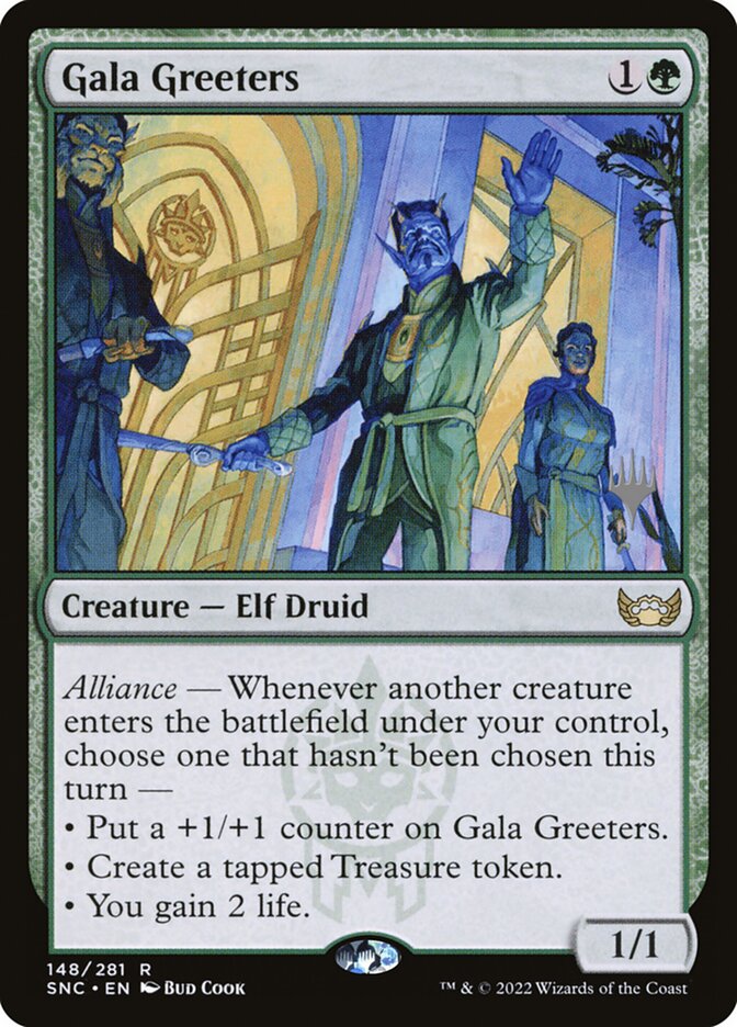 Gala Greeters — Streets of New Capenna Promos 148p/161