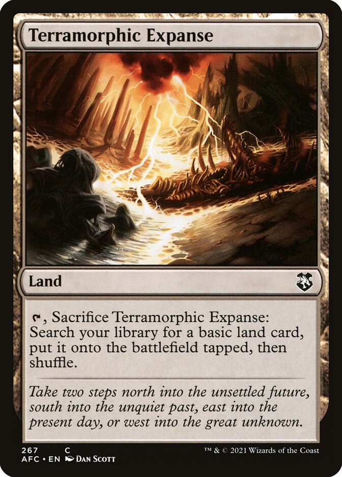 Terramorphic Expanse — Forgotten Realms Commander 267/331
