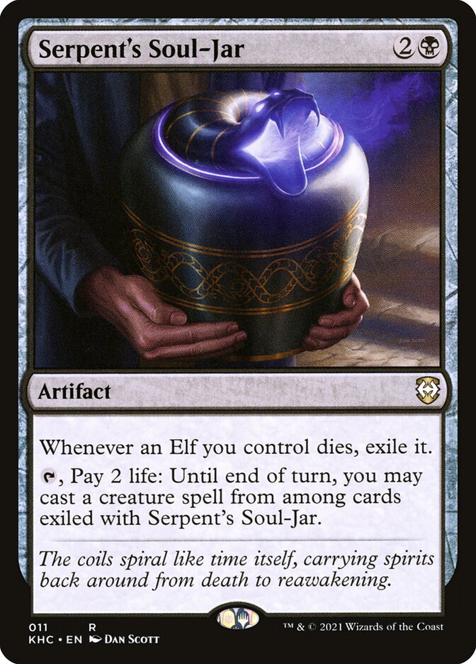 Serpent's Soul-Jar — Kaldheim Commander 11/119