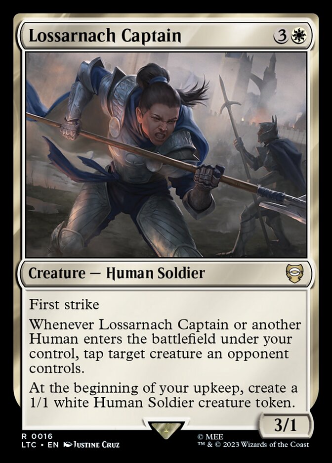 Lossarnach Captain — Tales of Middle-earth Commander 16/591