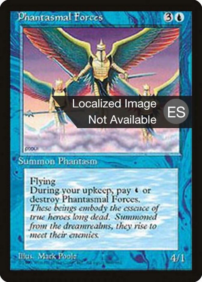 Phantasmal Forces — Fourth Edition Foreign Black Border 88/378