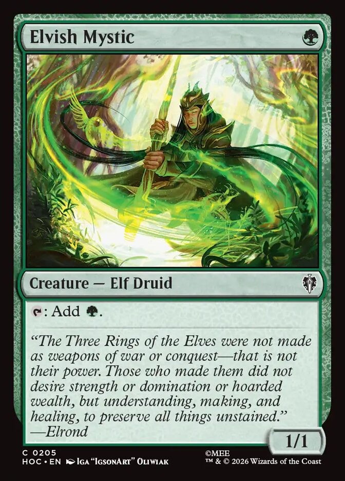 Elvish Mystic — The Hobbit Eternal 205/158