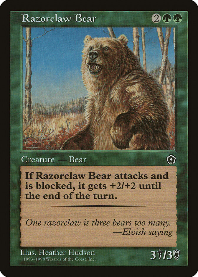 Razorclaw Bear — Portal Second Age 142/165