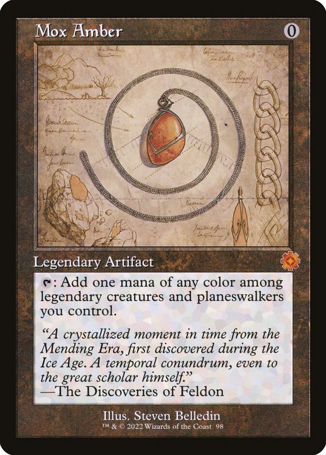 Mox Amber — The Brothers' War Retro Artifacts 98/189