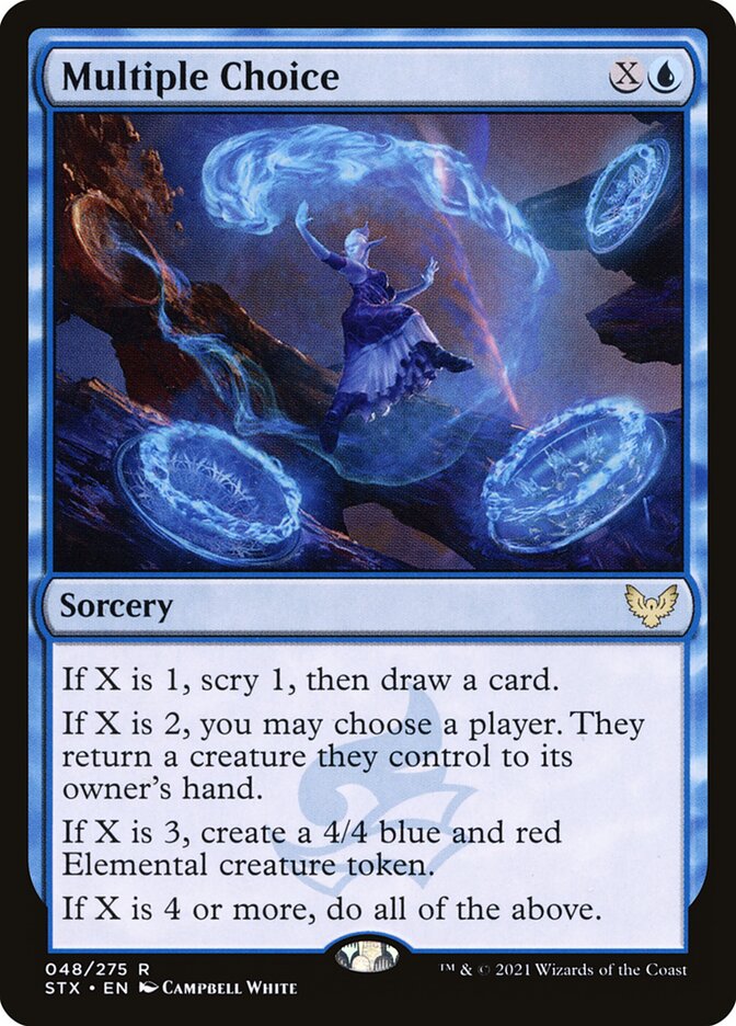 Multiple Choice — Strixhaven: School of Mages 48/393