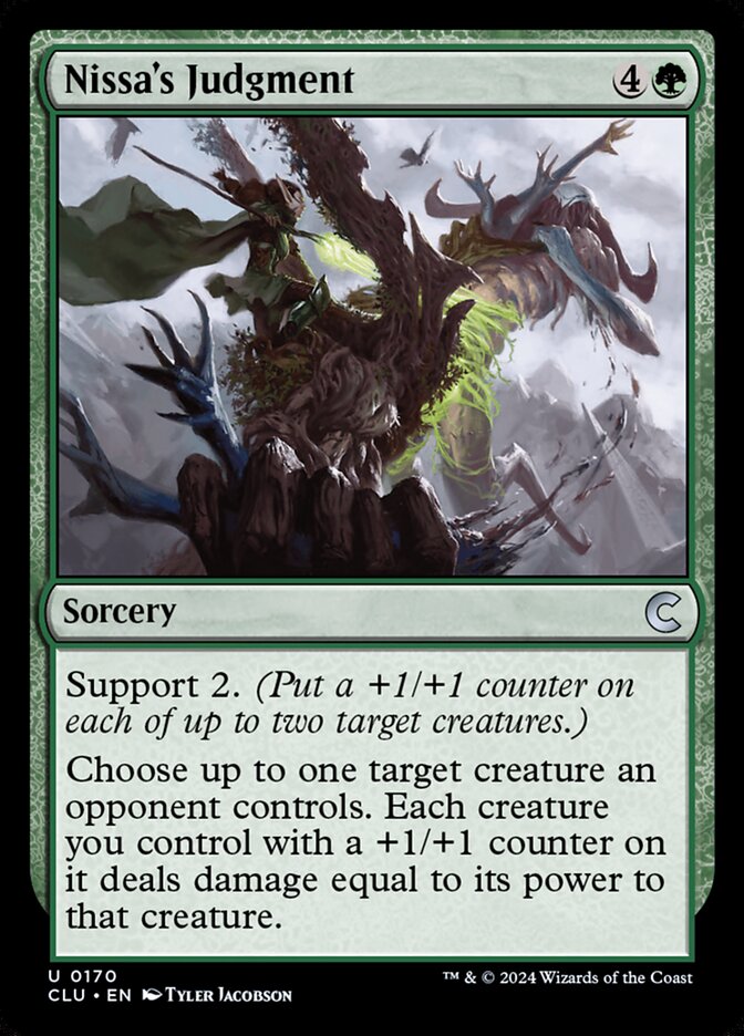 Nissa's Judgment — Ravnica: Clue Edition 170/284