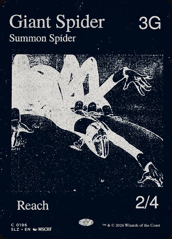 Giant Spider — The Zeta Set 196/363