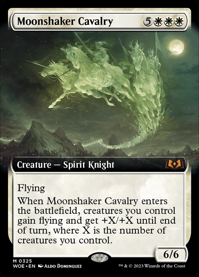 Moonshaker Cavalry — Wilds of Eldraine 325/381